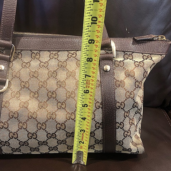 EUC Vintage Gucci GG Supreme Monogram Abbey Tote Handbag - Picture 14 of 17